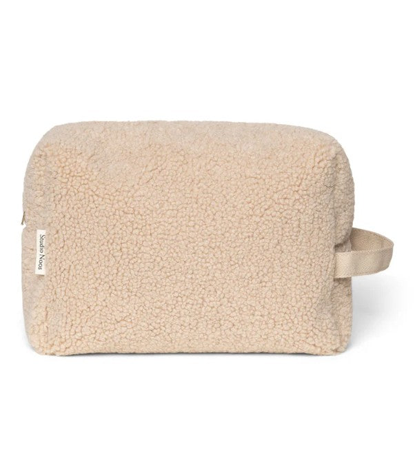 Toiletry Bag - Ecru Teddy