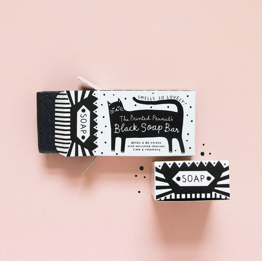 Savon - Black cat - charbon