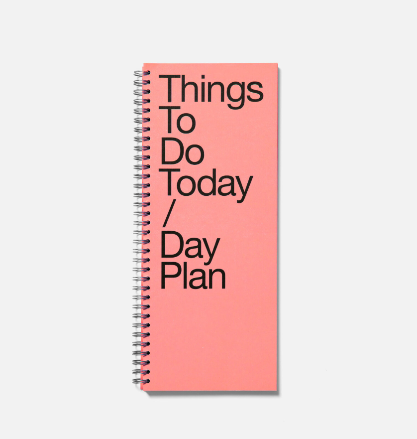 Carnet - Things to do - No. 3572 - coral