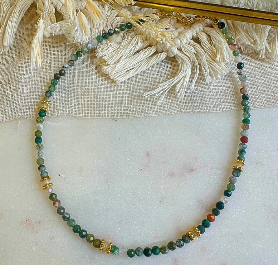 Collier - Paola - agate indienne