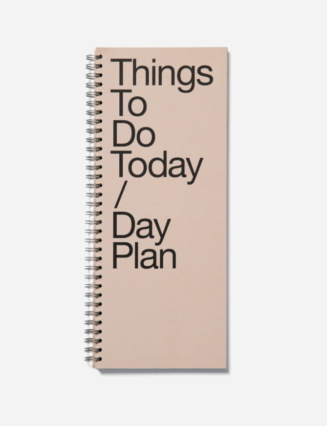 Carnet - Things to do - No. 9243 - washed pink
