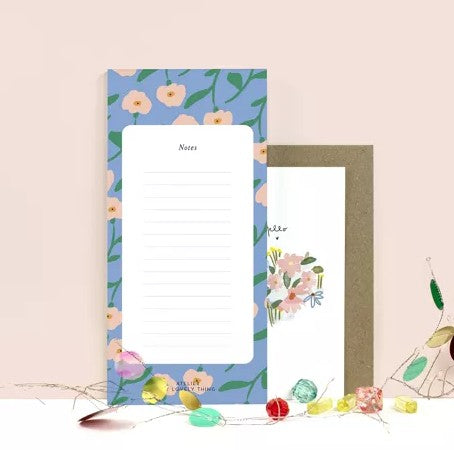 Bloc notes - Bleuet