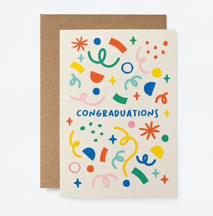 Carte avec enveloppe - Congraduations - HOPE50