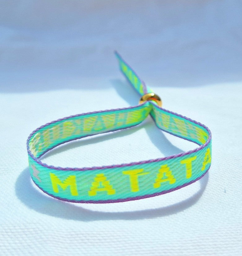 Bracelet ruban - Hakuna matata