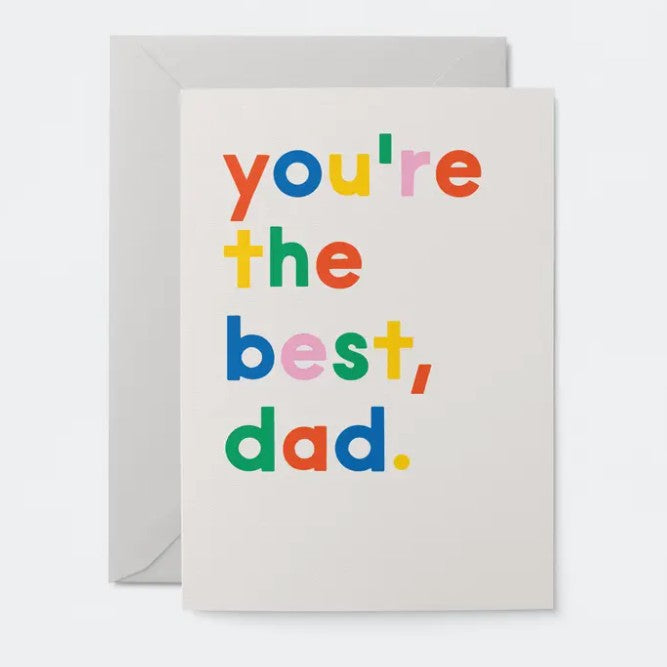 Carte avec enveloppe - Best dad - GOOD33