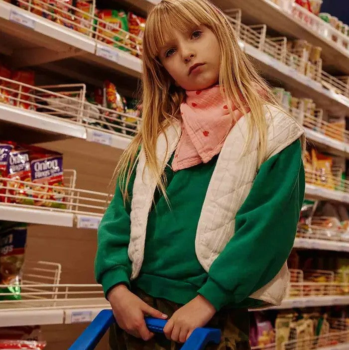 Foulard Bianca - Coeur - flamingo