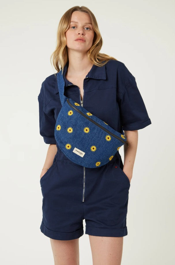 Custine XL - Le sac Banane XL - Denim Tournesol - Joy&Love 2025