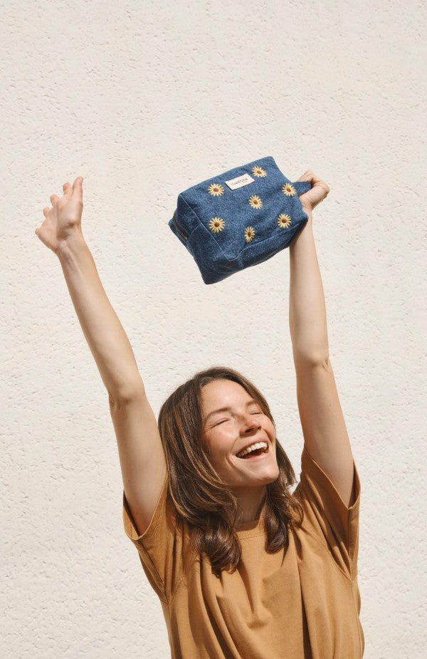 Grande trousse - Tournelles XL - Denim Tournesol