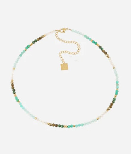 Collier Tutti-Frutti - bleu