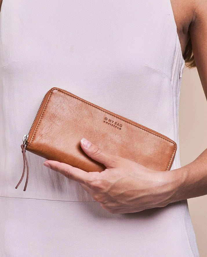 Sonny Long Wallet - Cognac Stromboli Leather