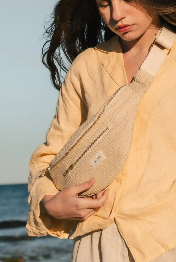 Sac banane - Raphia Clara