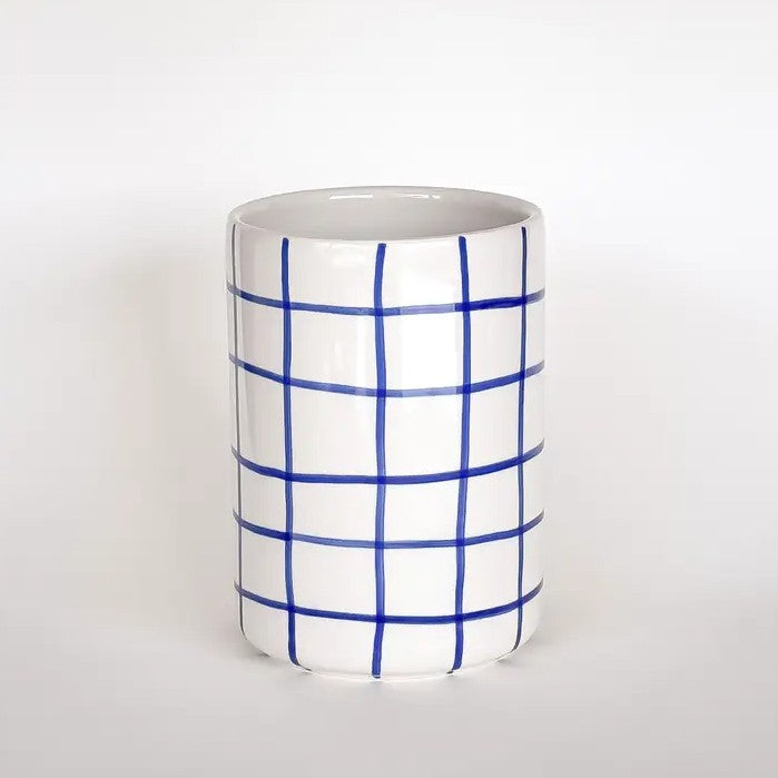 Vase Grid - Mare Blue