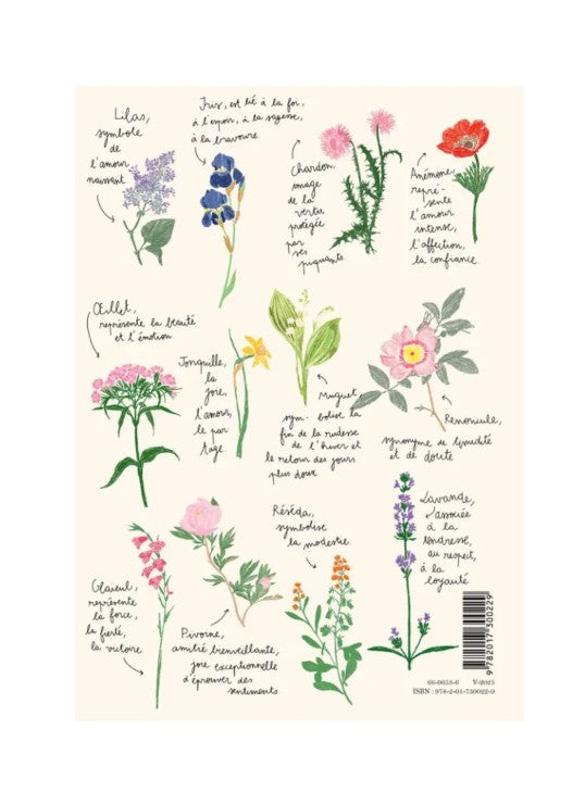 Carnet A4 - Fleurs