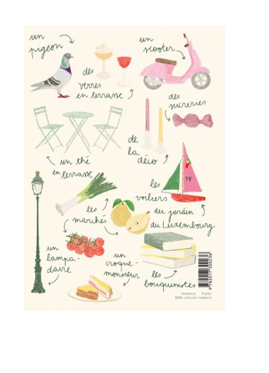 Carnet A4 - Paris