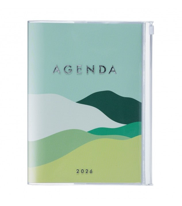 Agenda Mountain A5 2025-2026 - Green