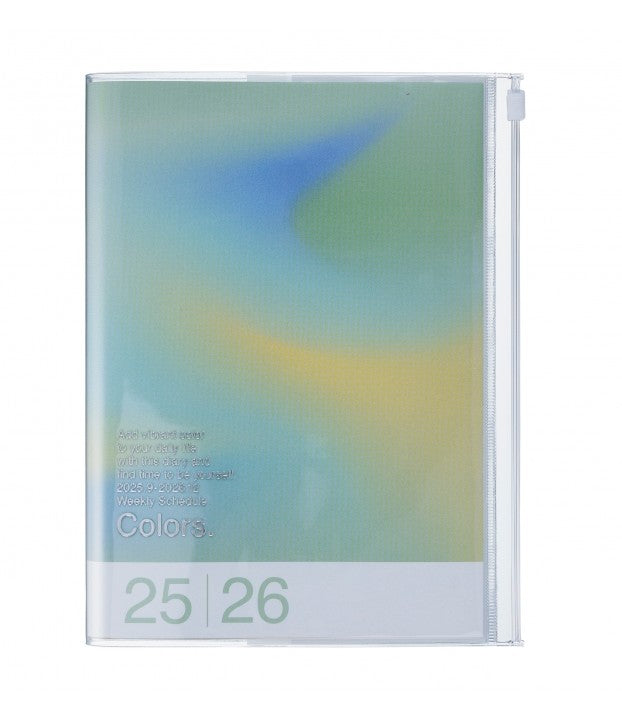 Agenda Gradient A5 2025-2026 - Green