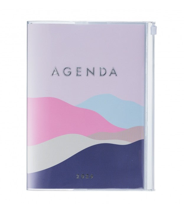 Agenda Mountain A6 2025-2026 - Pink