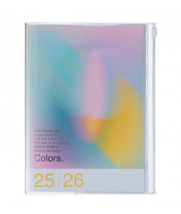Agenda Gradient A6 2025-2026 - Pink