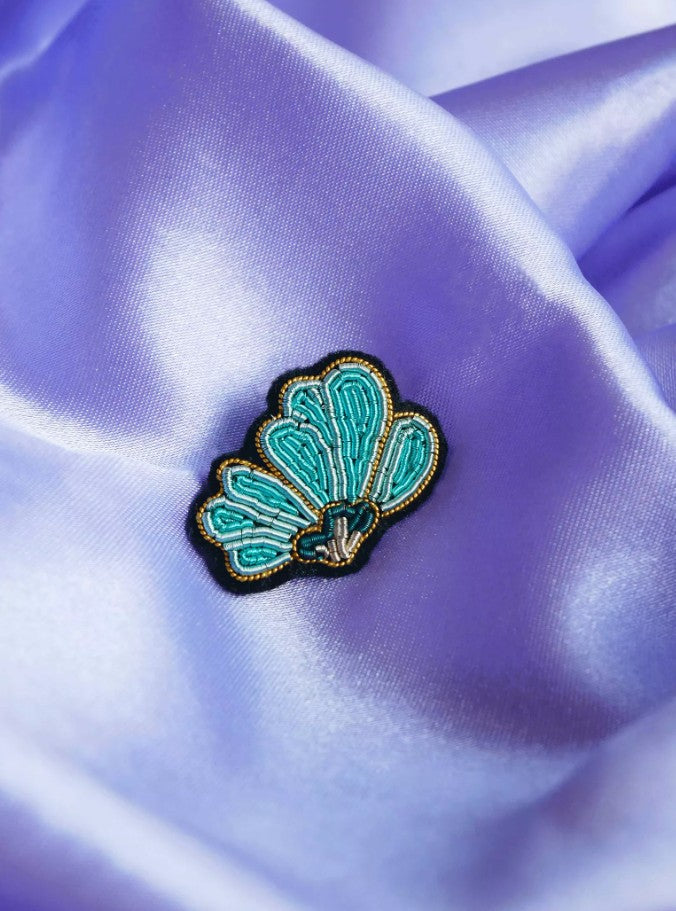 Broche - Flower Azul