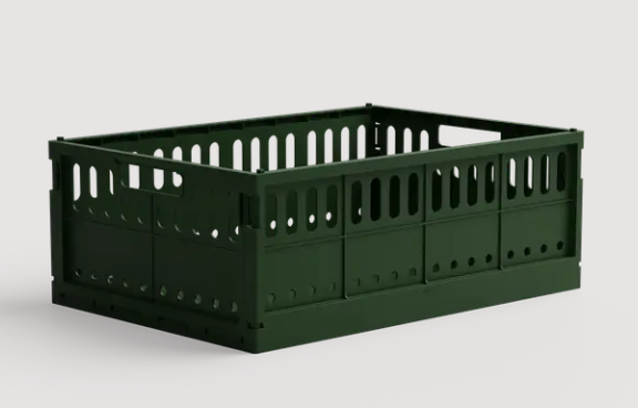 Caissette pliable - Maxi - Racing Green