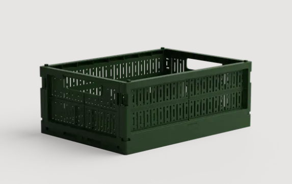 Caissette pliable - Midi - Racing Green