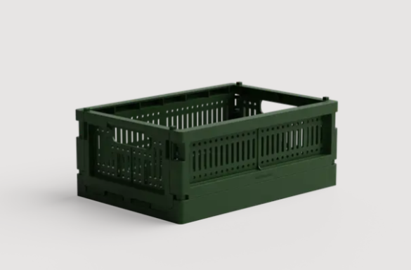 Caissette pliable - Mini - Racing Green