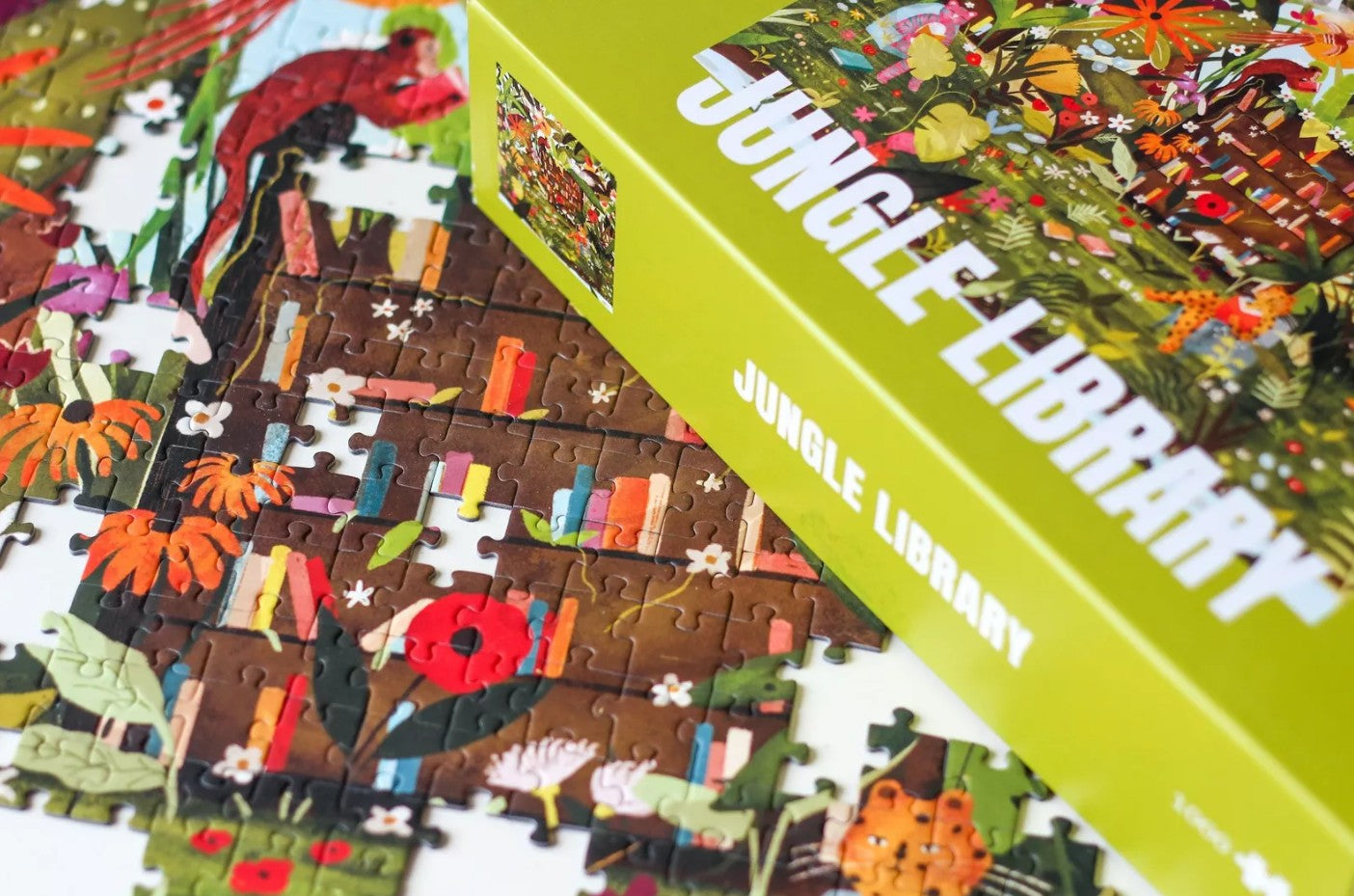 Puzzle - Jungle Library - 1000 pièces