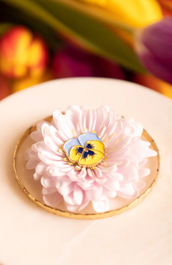 Pin's - set of 3 flowers