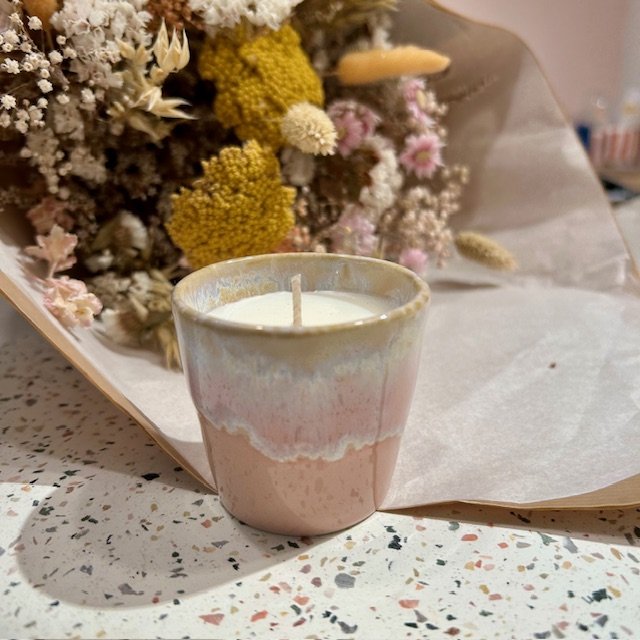 Bougie Lisbonne Mini - Rose - Magnolia