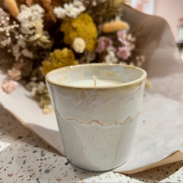 Bougie Lisbonne - Blanc - Palo Santo