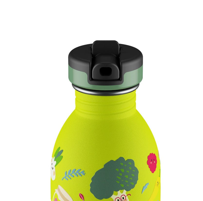 Urban kids bottle 050 Veggie Friends AVEC PAILLE