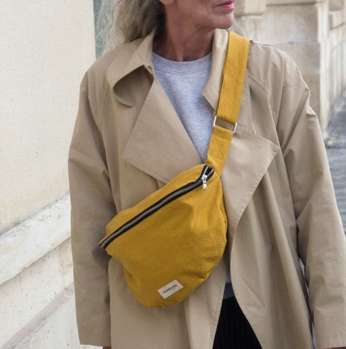 Custine XL - Le sac Banane XL - Moutarde