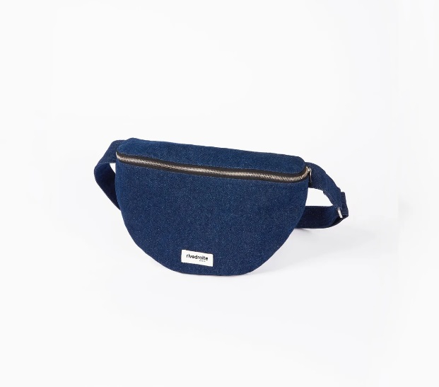 Custine XL - Le sac Banane XL - Raw Denim