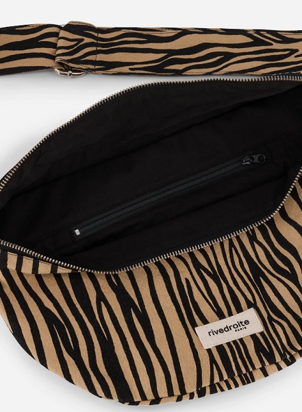 Custine XL - Le sac Banane XL - Zèbre