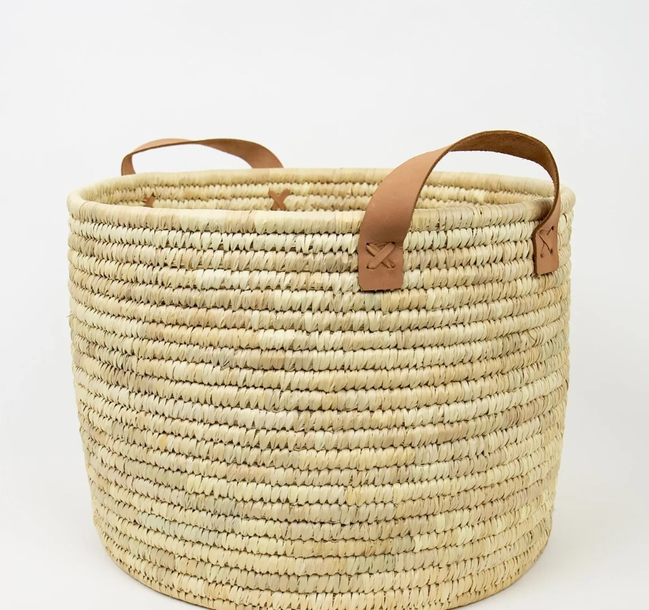 Palm Curb Fire Basket