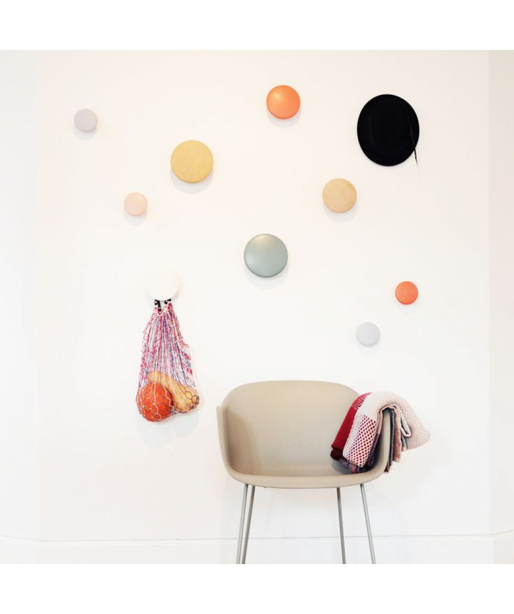patère The dots – 1 pièce S midnight blue - Ø 9 cm