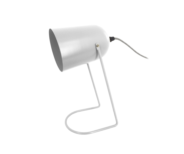 Lampe à poser - Enchant - fer blanc mat