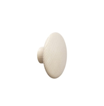 patère The dots – 1 pièce XS Ash -  Ø 6,5 cm