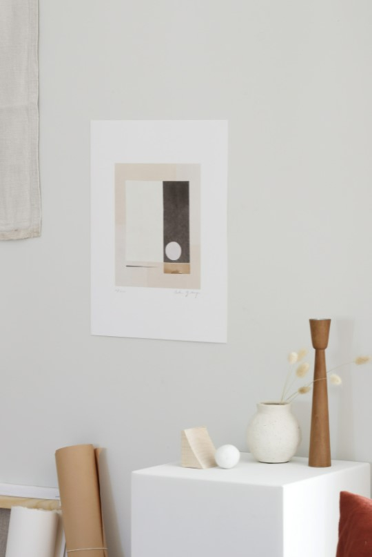 Fine Art print - 30x40cm - M - Blue Dot