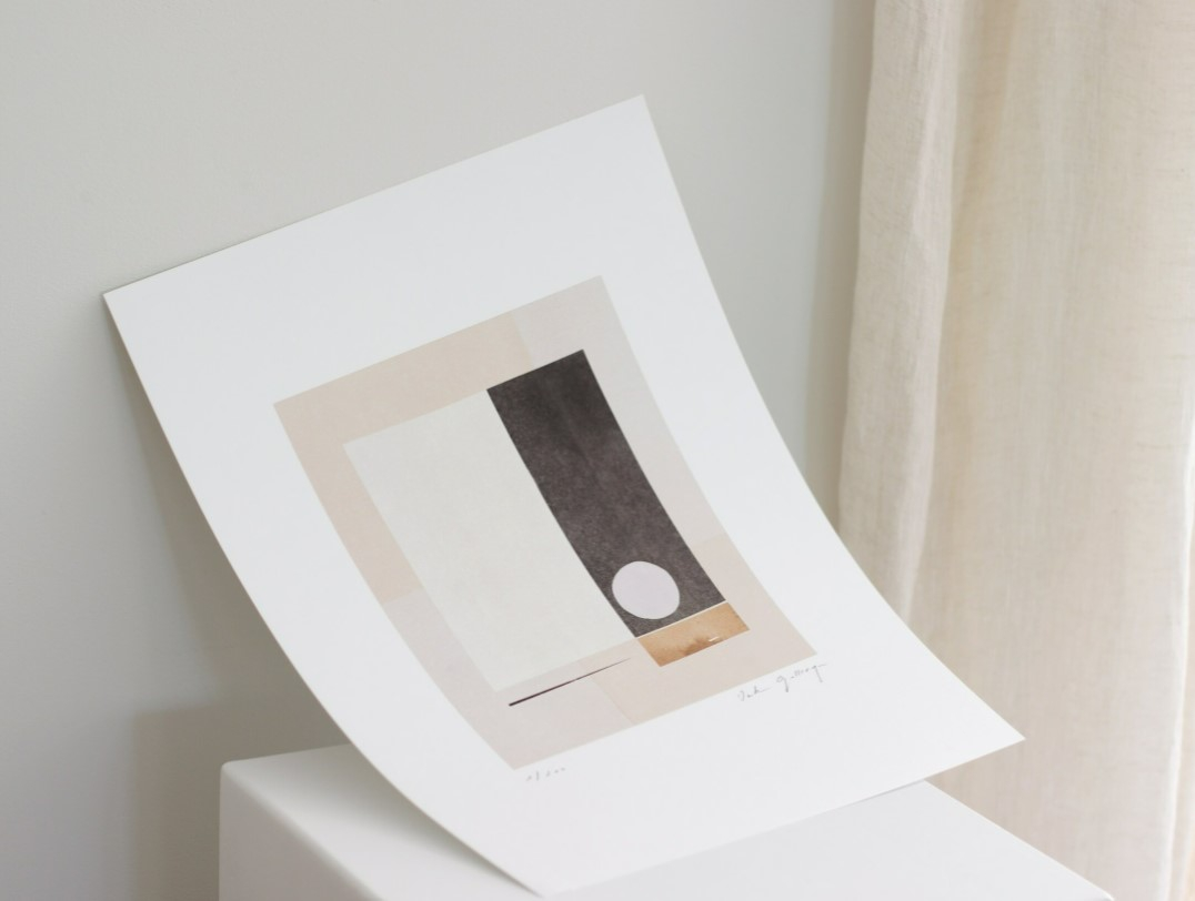 Fine Art print - 30x40cm - M - Blue Dot