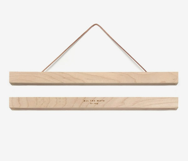 Wooden Magnetic Hanger Medium