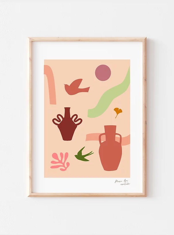 Affiche 30 x 40 cm - Evasion