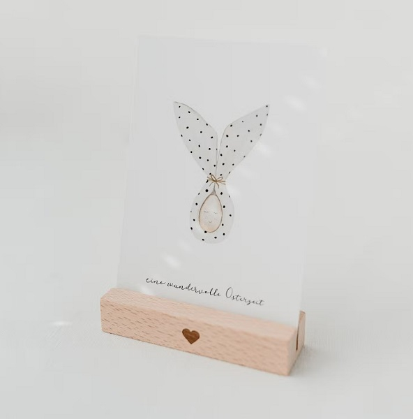 Porte carte - coeur - 10.5cm