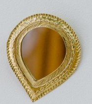 Miroir - Mini - Goutte strié