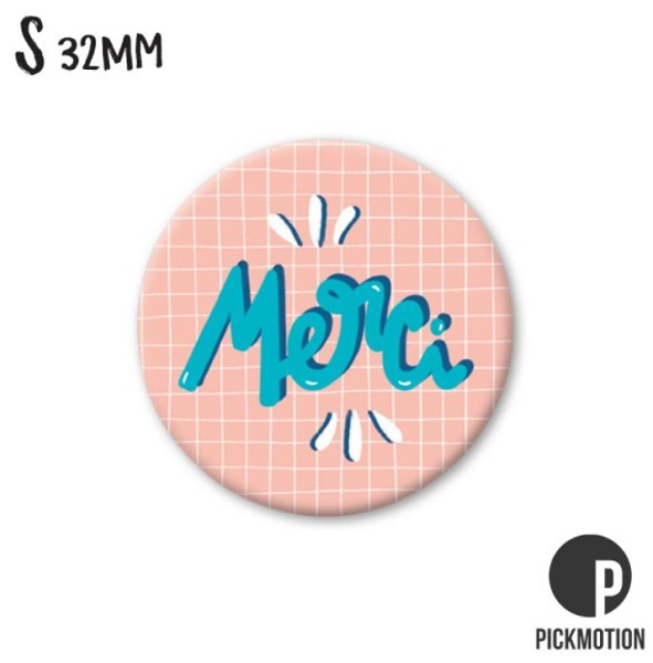 Petit magnet - Merci - MSQ0446FR