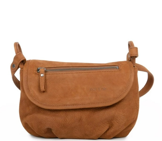 Sac bandouillère Jenny - Epice - Peau de pêche