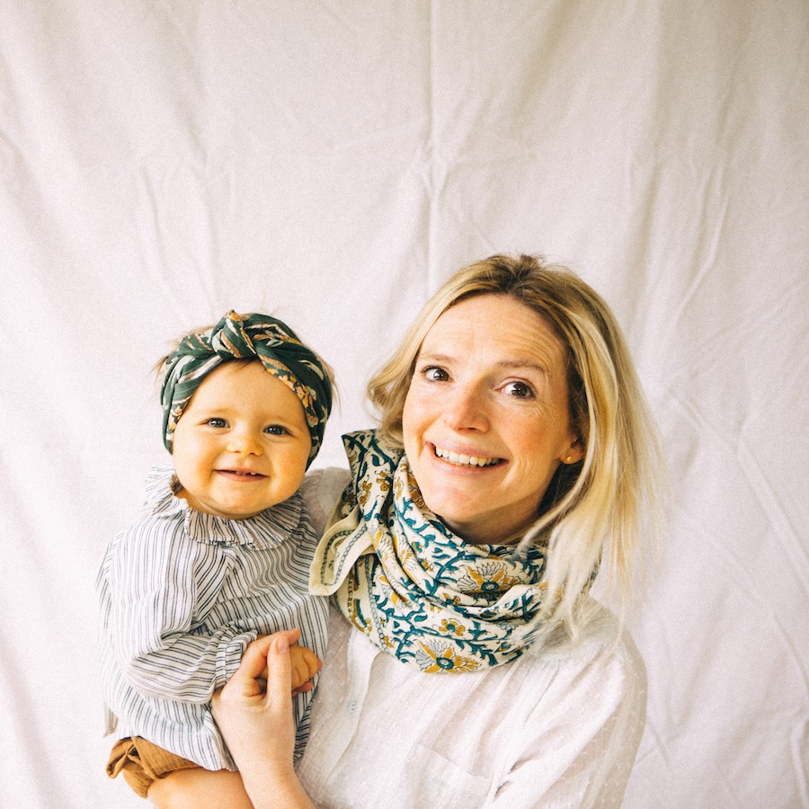 Foulard Latika - Bird - Sable