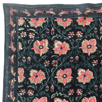 Foulard Latika - Bird - Céleste