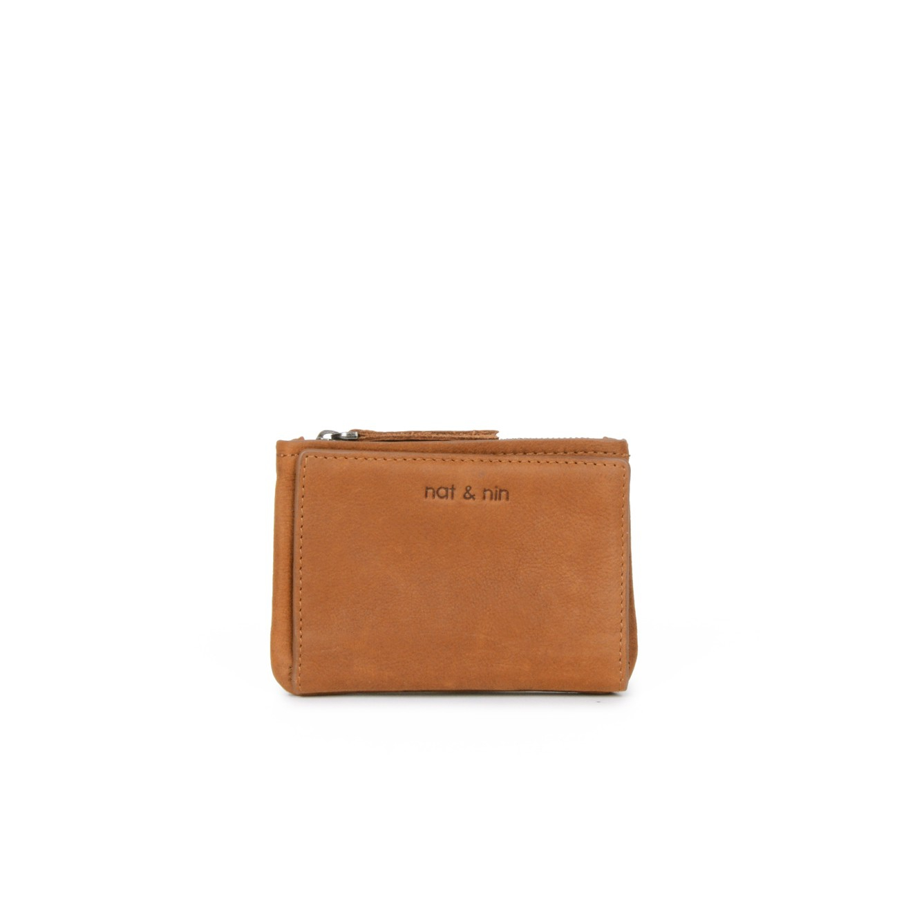 Portefeuille Soly - Epice - Peau de pêche