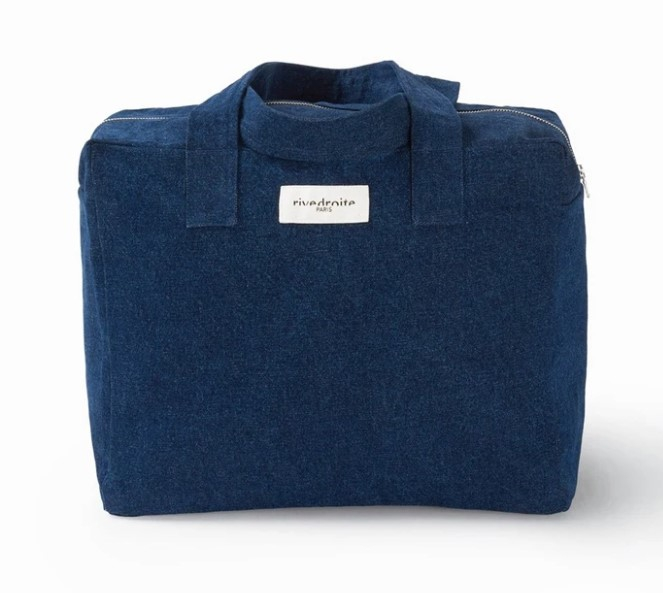 Célestins - The 24h bag en coton recyclé- Brut denim